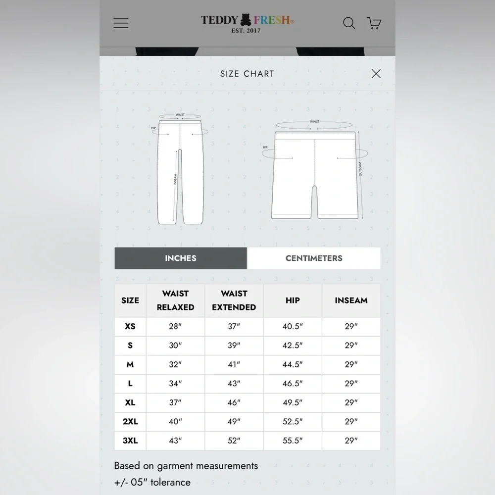 Teddy Fresh Bleach Graphic Sweats size M - Picture 4 of 4